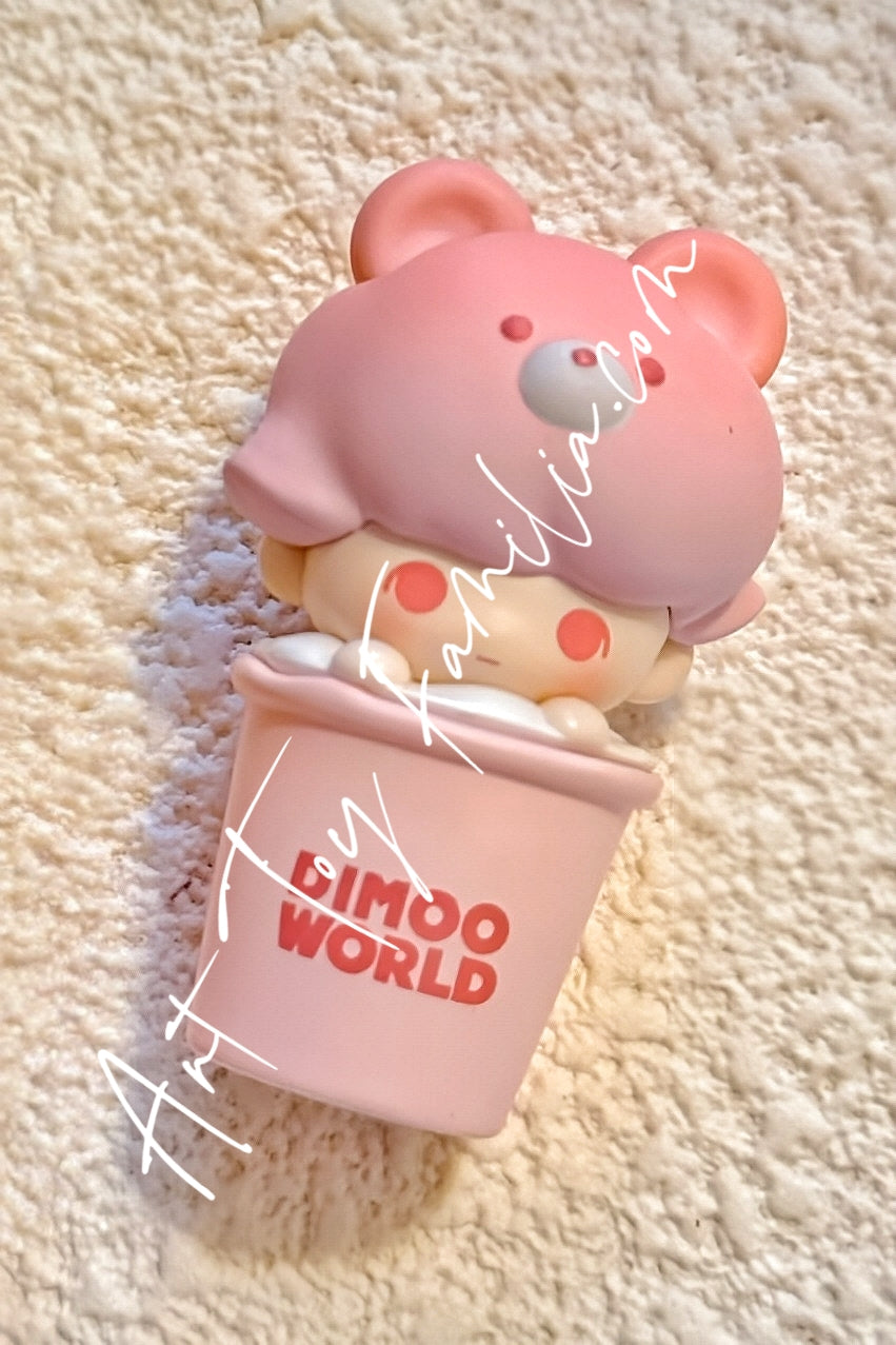Popmart Pop Bean Strawberry Smoothie Series Dimoo