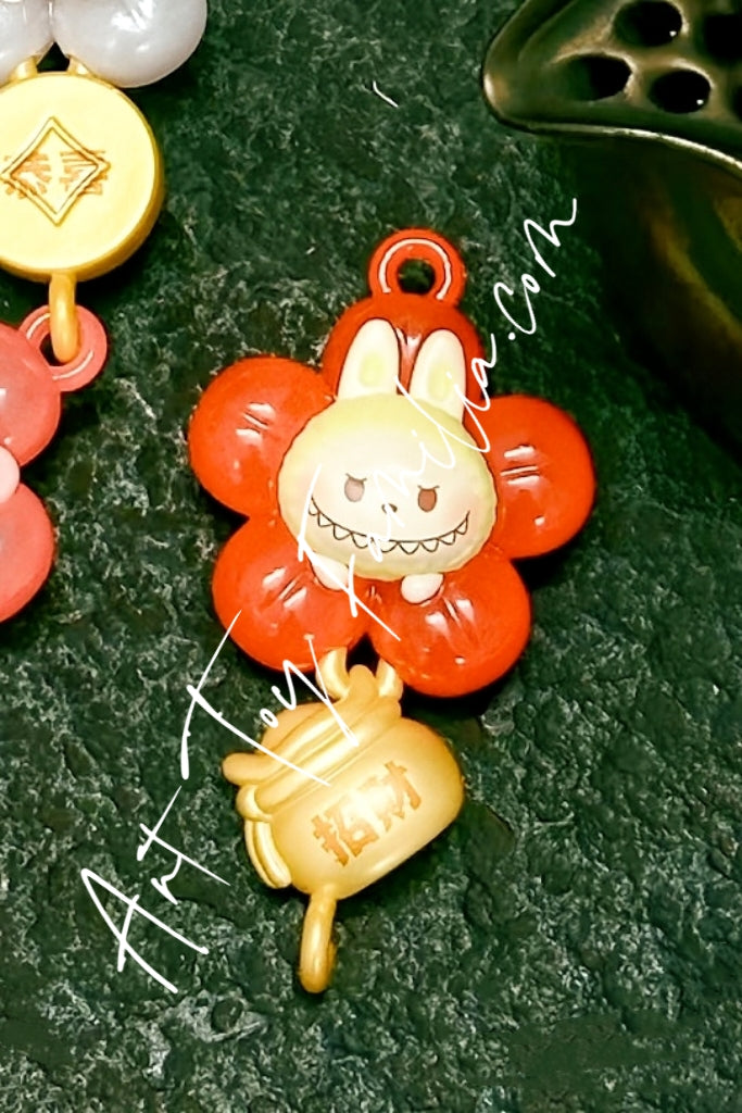 Popmart Pop Bean The Monsters Labubu Fortune New Year Collection Series