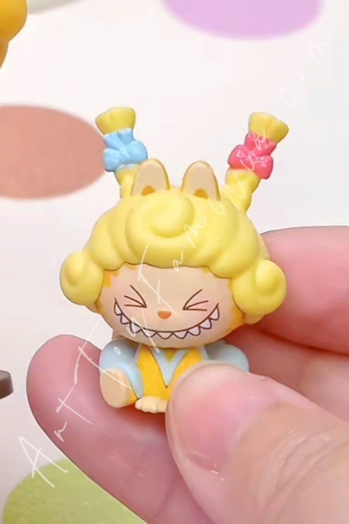 Pop Bean The Monsters Labubu Hair Salon Series – Art Toy Familia