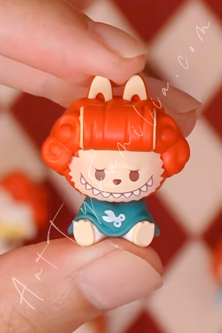 Popmart Pop Bean The Monsters Labubu Hair Salon Series Get a Perm