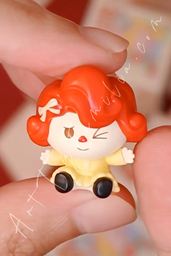 Popmart Pop Bean The Monsters Labubu Hair Salon Series Vintage Updo