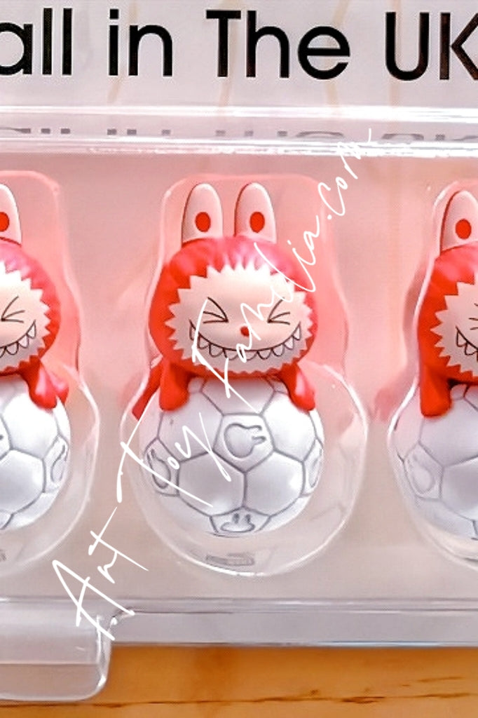 Popmart Pop Bean The Monsters Labubu Red Ver. Football In The UK Set Series