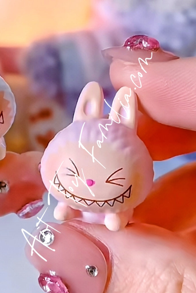 Popmart Pop Bean The Monsters Labubu The First Cherry Blossom Cherry Blossom Series