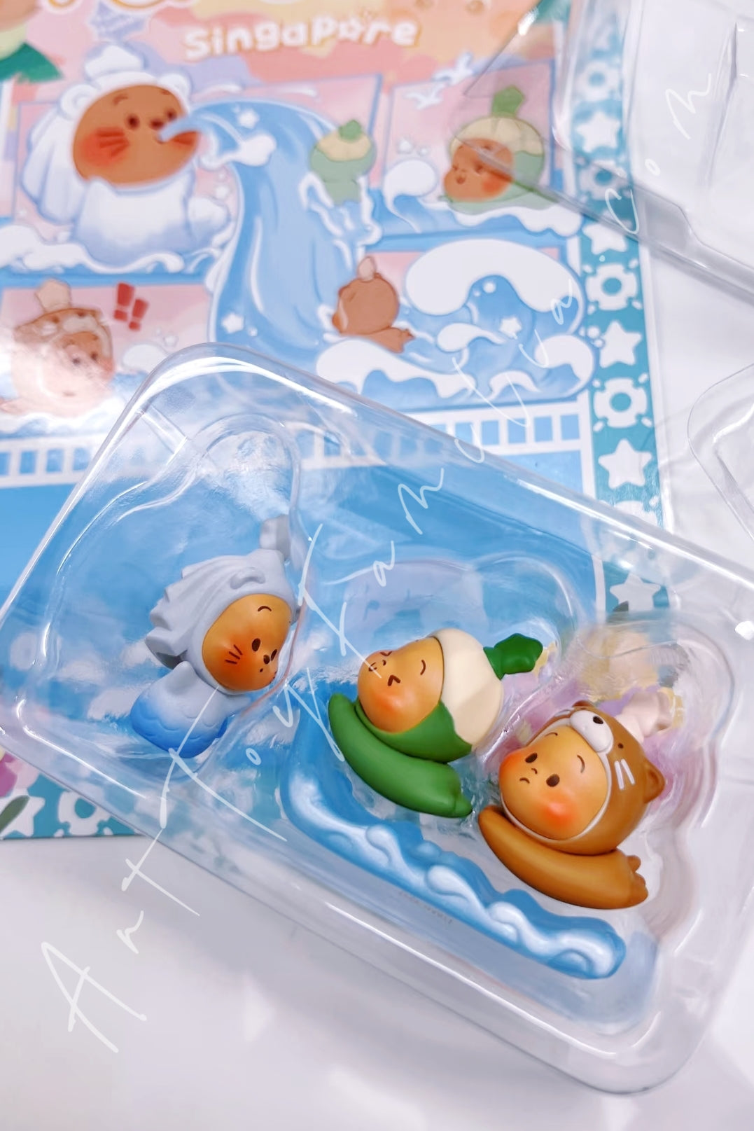 Popmart Pop Bean Twinkle Twinkle Journey in Singapore Set