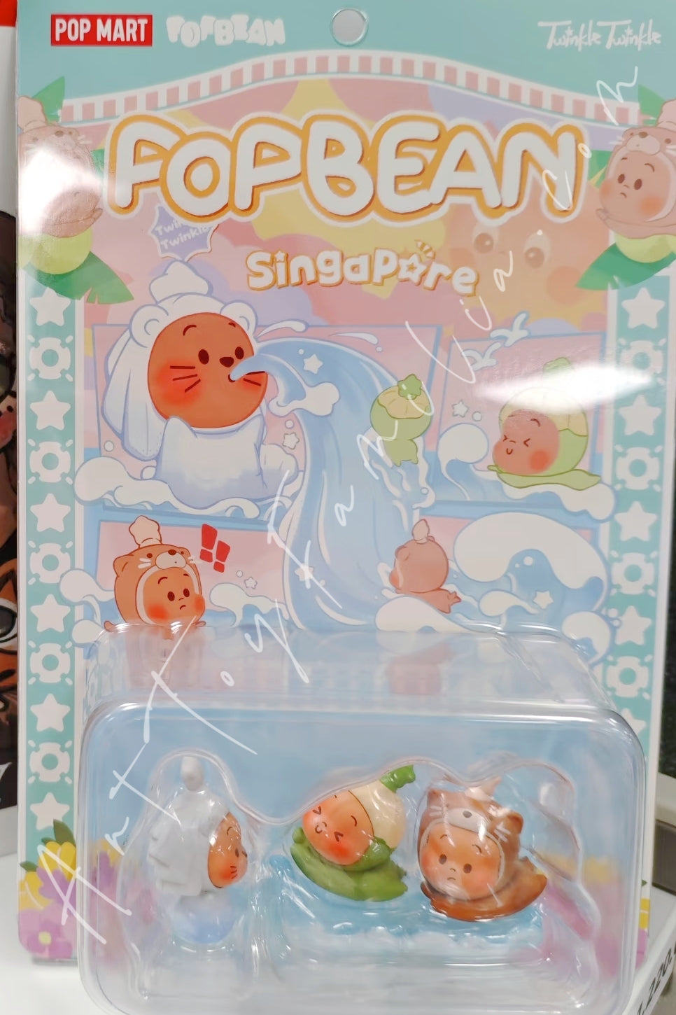 Popmart Pop Bean Twinkle Twinkle Journey in Singapore Set