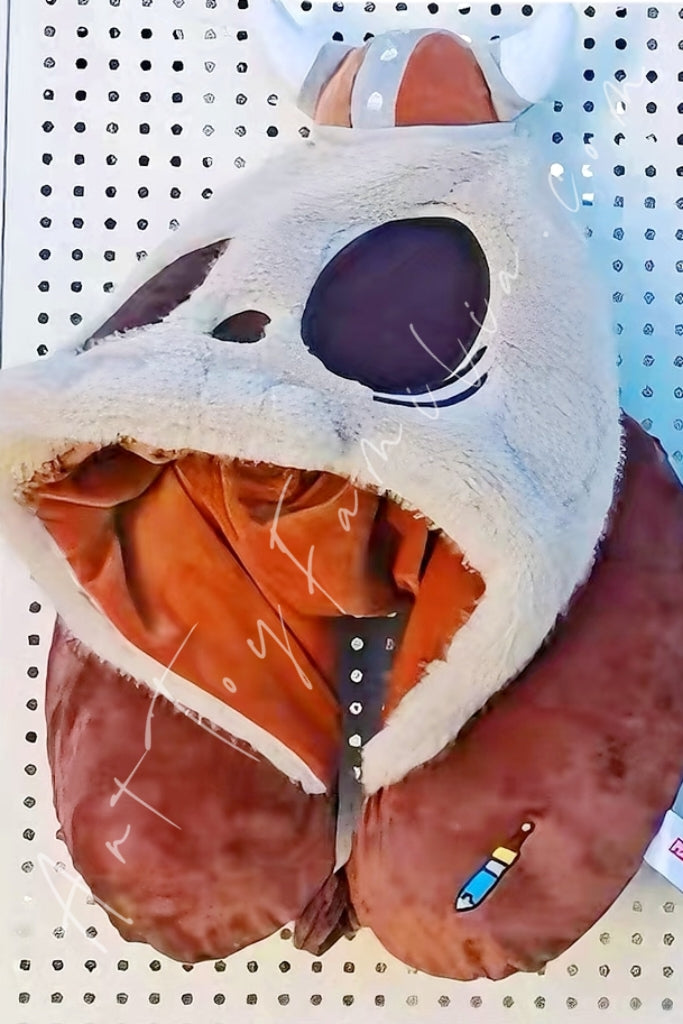 Popmart Pop Land Carnival Series Hooded Neck Pillow Tycoco