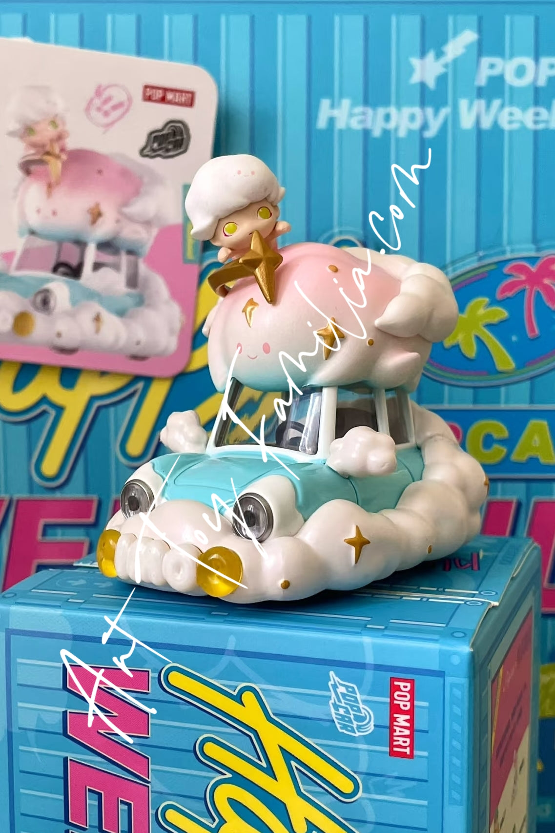 Popmart Popcar Happy Weekend Series Dimoo