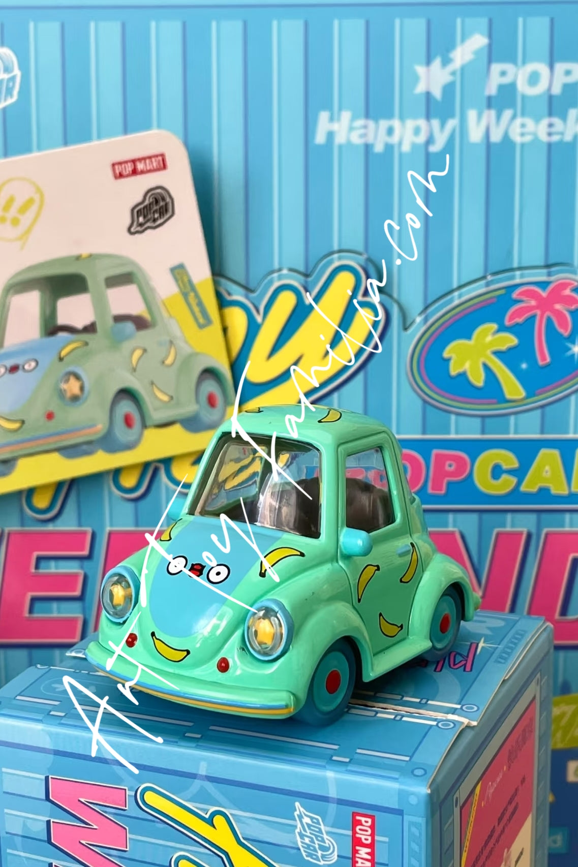 Popmart Popcar Happy Weekend Series Flabjacks