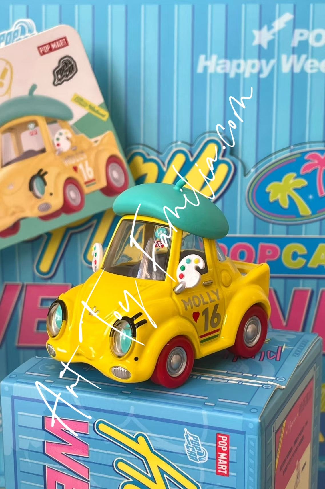 Popmart Popcar Happy Weekend Series Molly