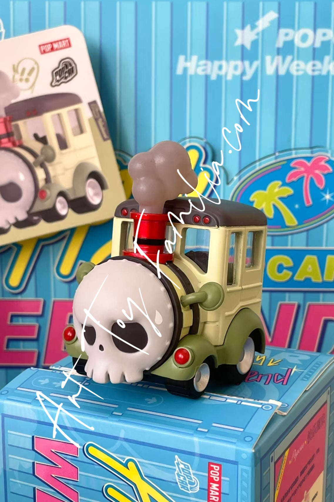 Popmart Popcar Happy Weekend Series Tycoco