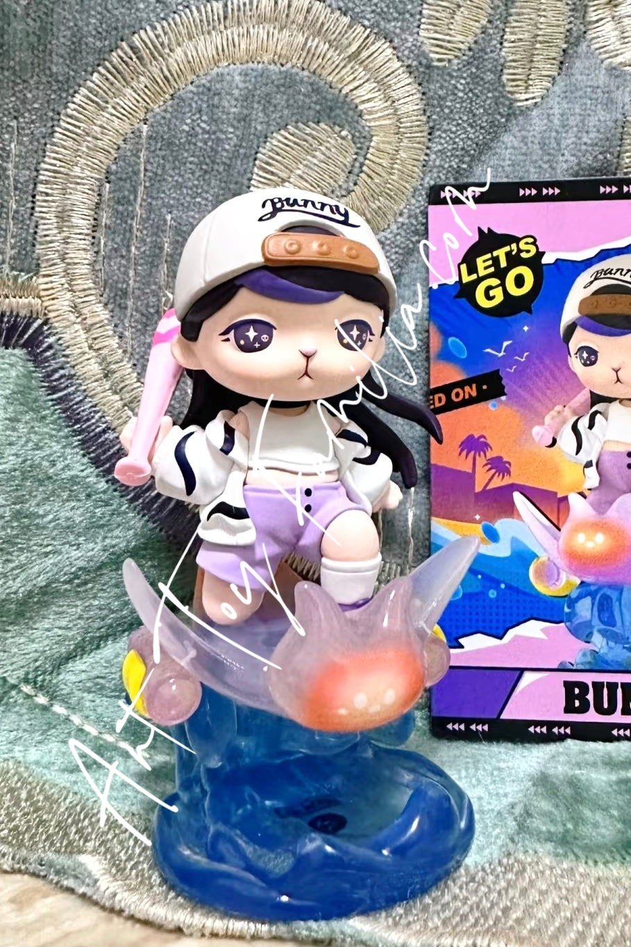 Popmart Popcar Water Party Series Bunny