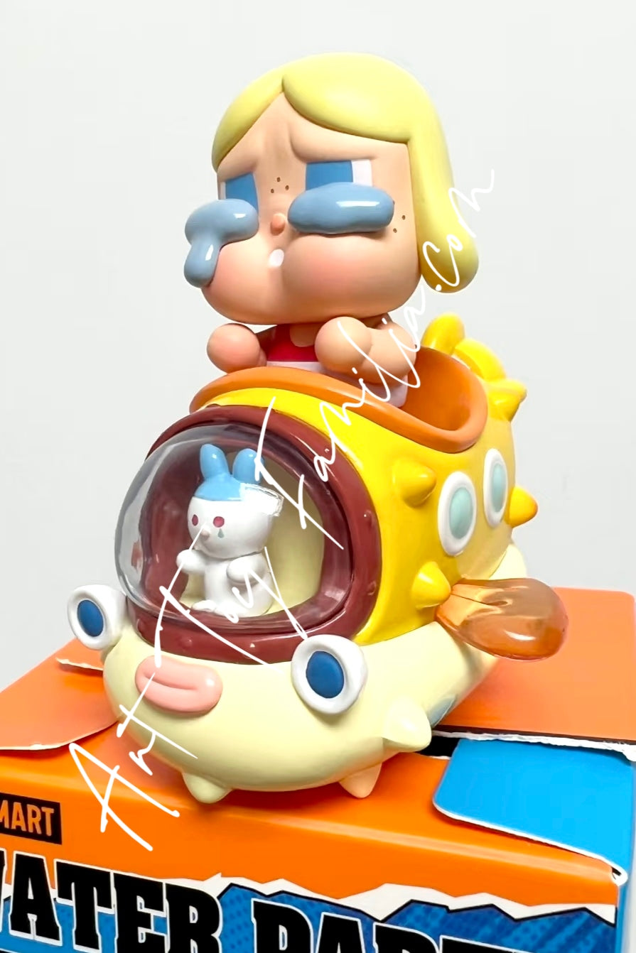 Popmart Popcar Water Party Series Crybaby