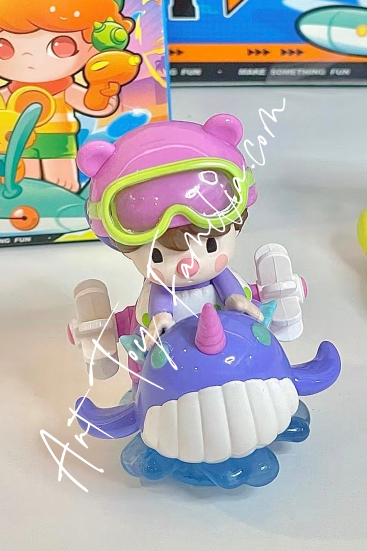 Popmart Popcar Water Party Series Sweetbean