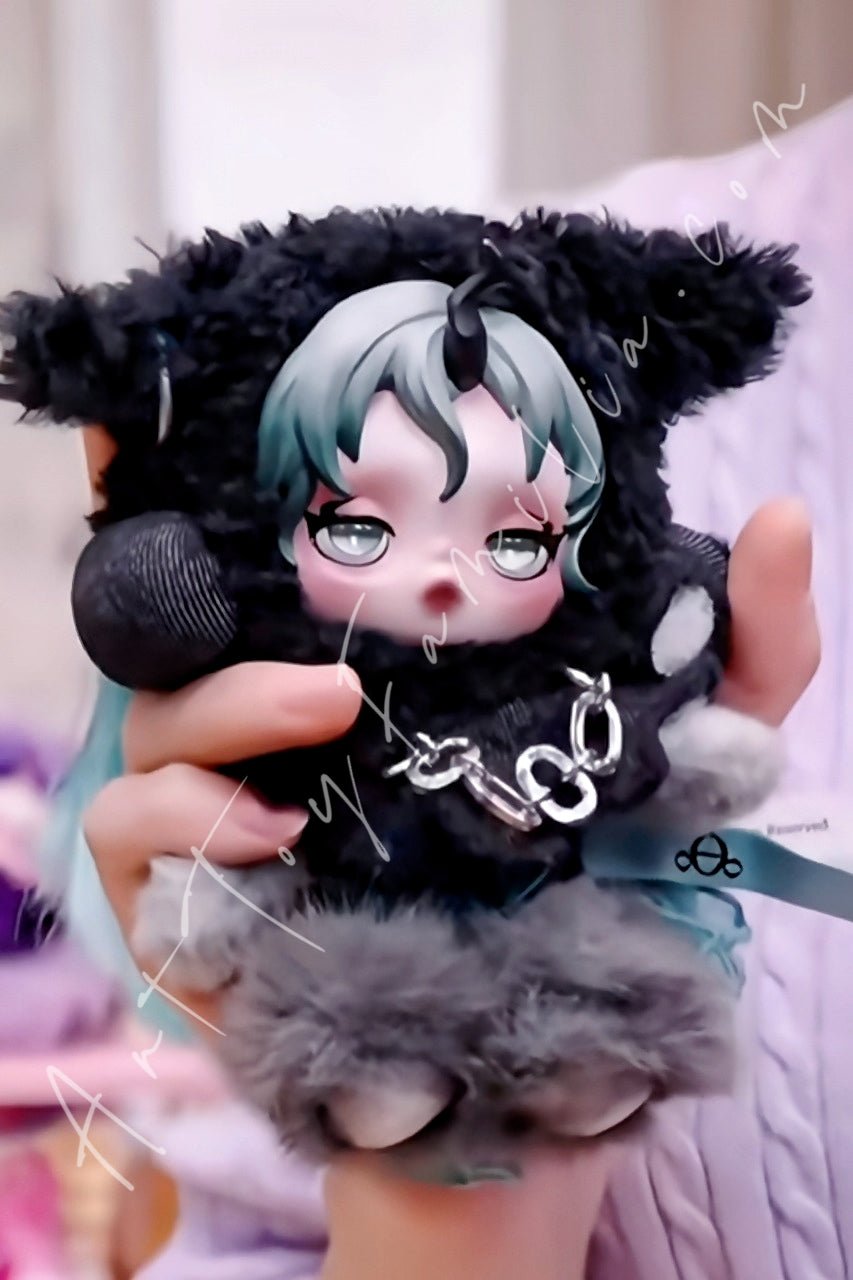 POP MART Skullpanda My Little Pony Series Plush Doll Pendant – Art