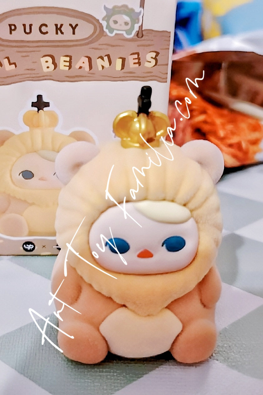 【海外限定】POPMART PUCKY ANIMAL BEANIES GENUINE PUCKY ANIMAL BEANIES SERIES CONFIRMED FIGURE HOT