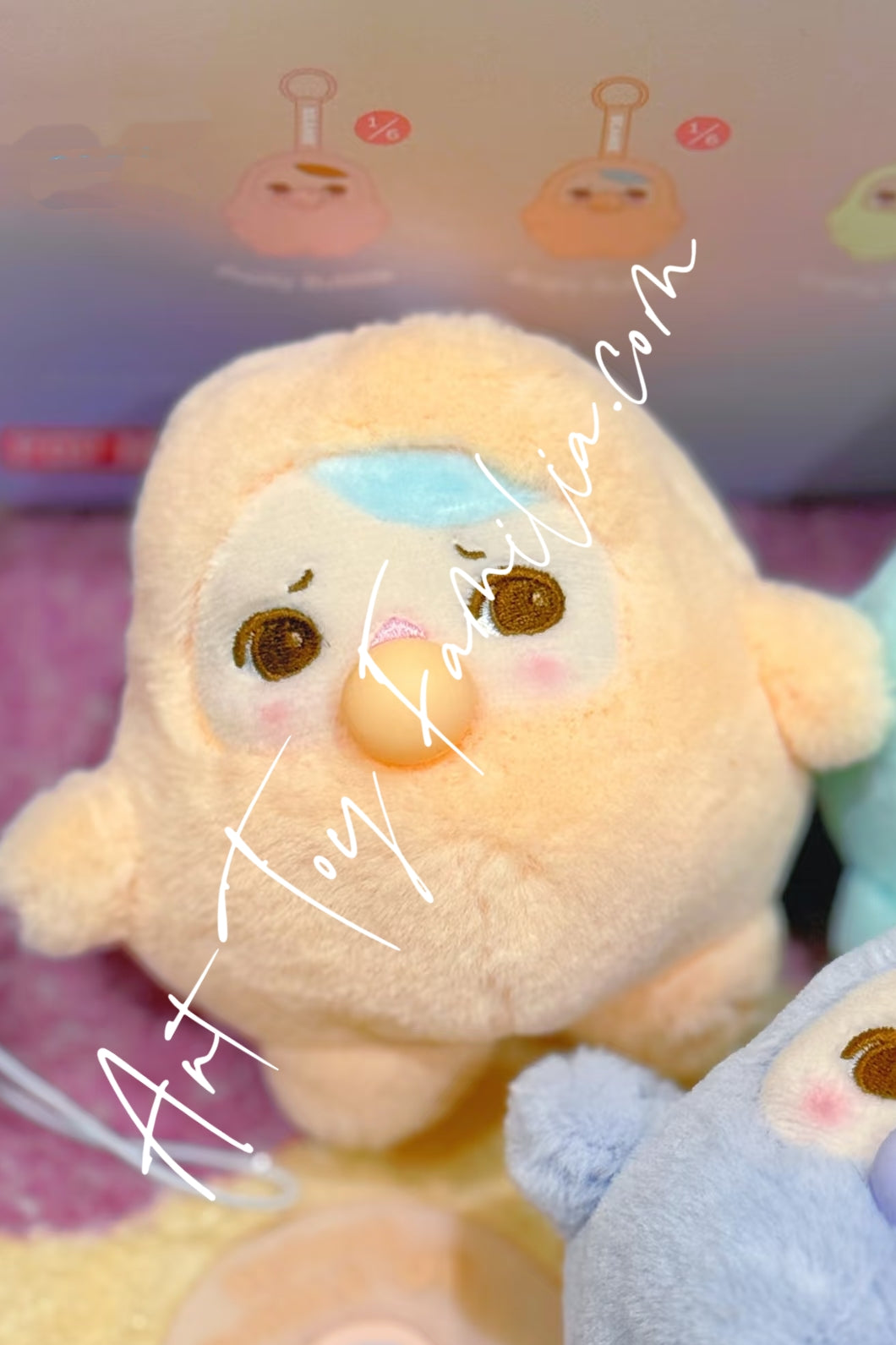 ポップマートPUCKY BEANIE BUBBLE UPぬいぐるみ シークレット PUCKY Beanie Bubble Up Series Plush Pendant Crying Bubble