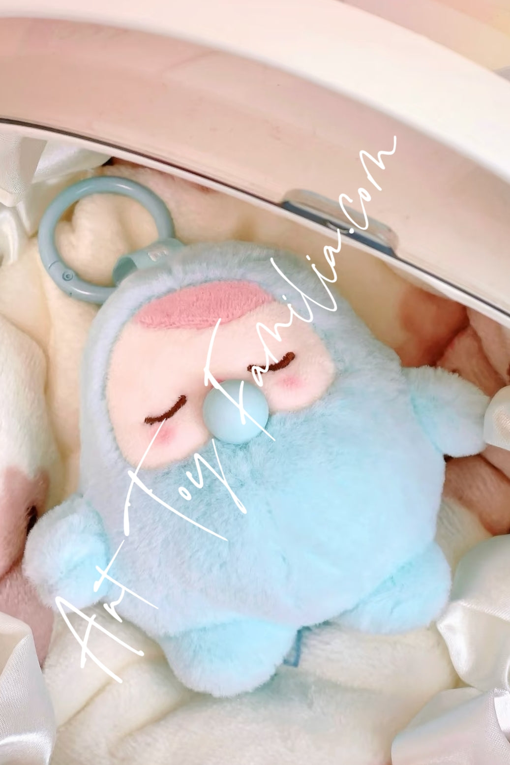 Popmart Pucky Beanie Bubble Up Series-Plush Pendant Sleepy Bubble