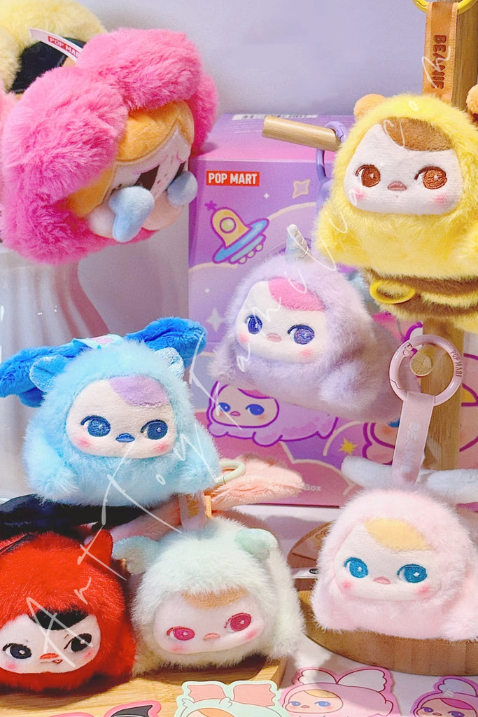 Pucky Beanie Flying Babies Series Plush Pendant - 豆子精灵飞行系列