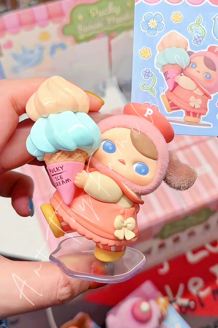 Popmart Pucky Fairies Market Series Creamery Shopkeeper
