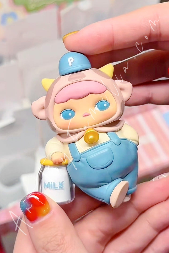 Popmart Pucky Fairies Market Series Dairy Farmer