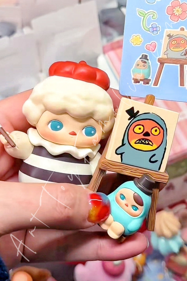 Popmart Pucky Fairies Market Series Portrait Painter