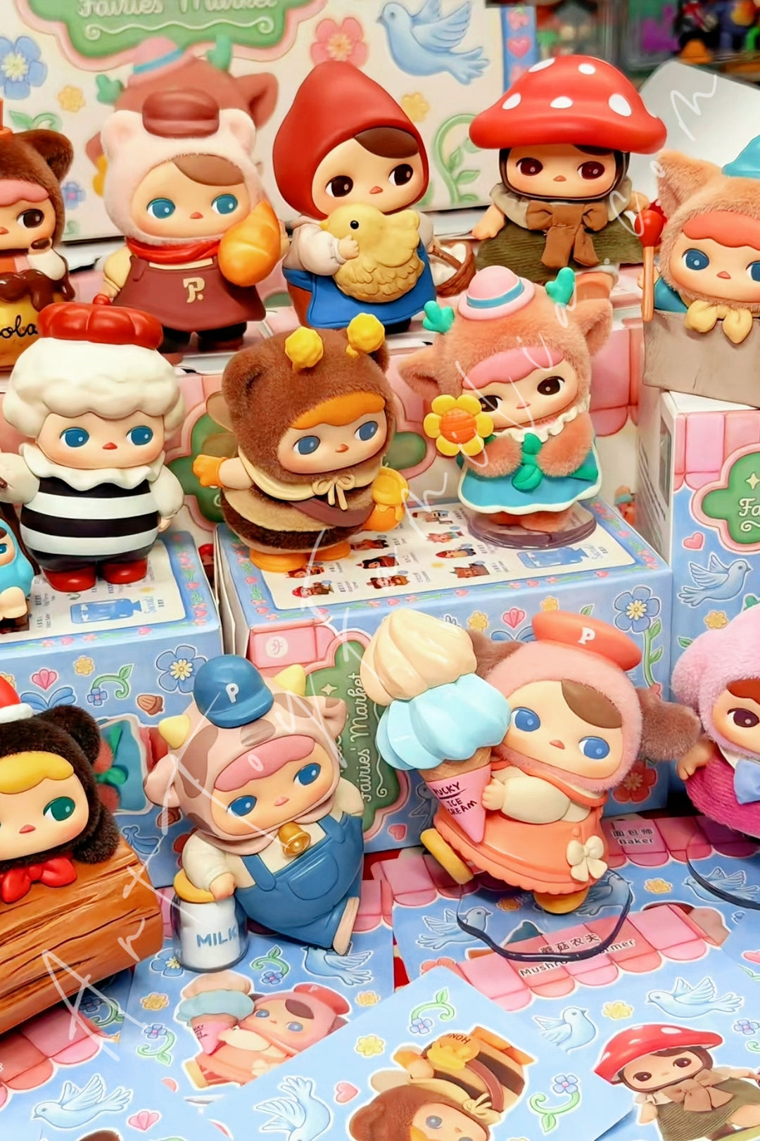 Popmart Pucky Fairies Market Series Sealed Fullset