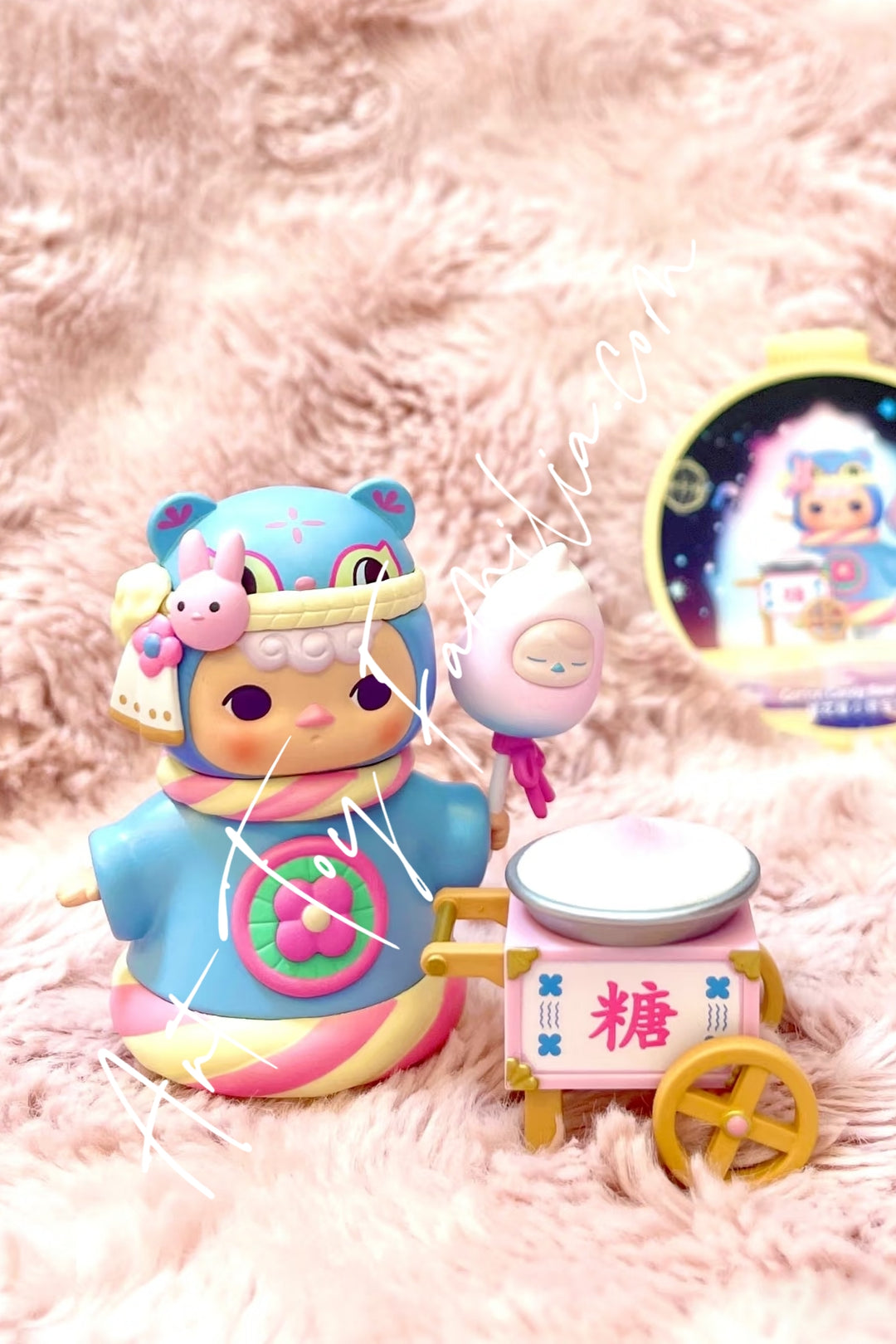Popmart Pucky Festival Babies Series Cotton Candy Bear Baby