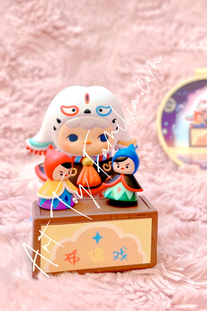 Popmart Pucky Festival Babies Series Puppet Show Baby