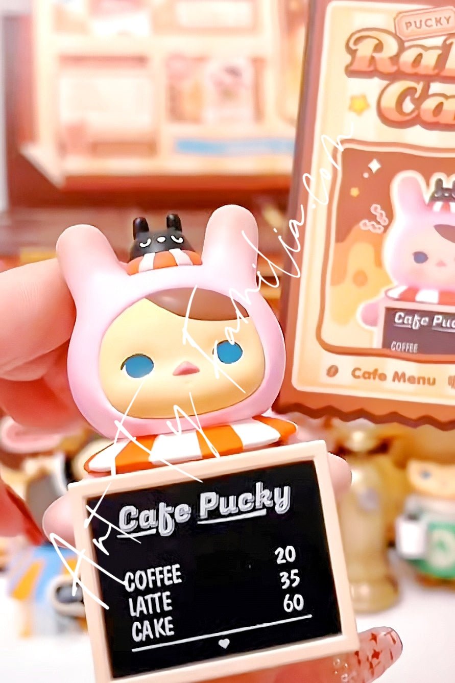 Pucky Rabbit POP MART Pucky Rabbit Cafe Series – Art Toy Familia