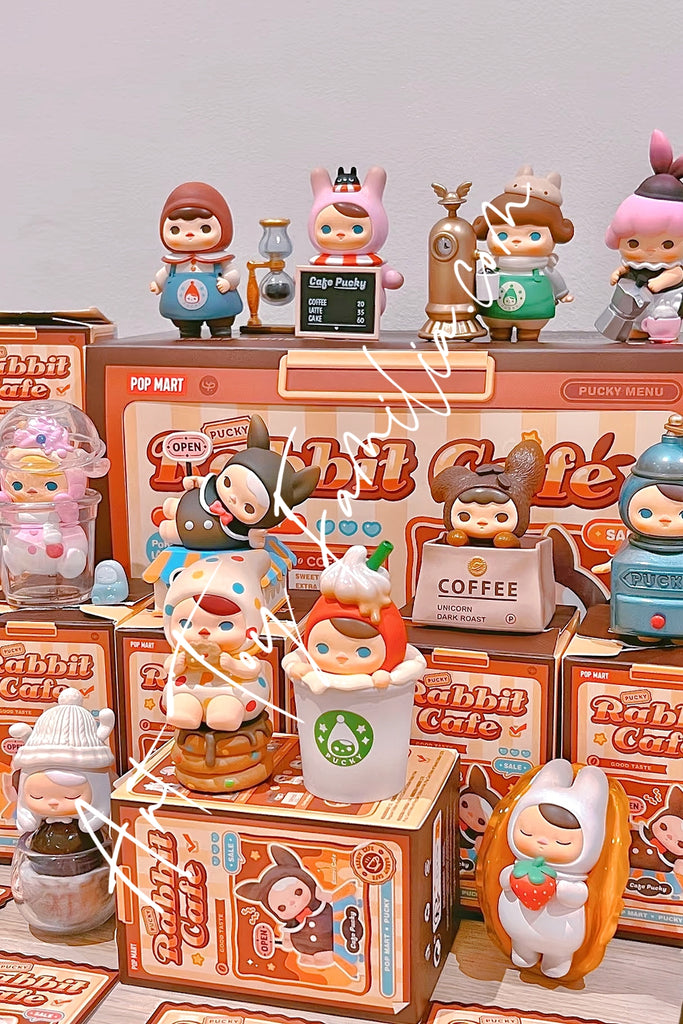 Pucky Rabbit Cafe Series - 精灵兔兔咖啡馆系列 – Art Toy Familia