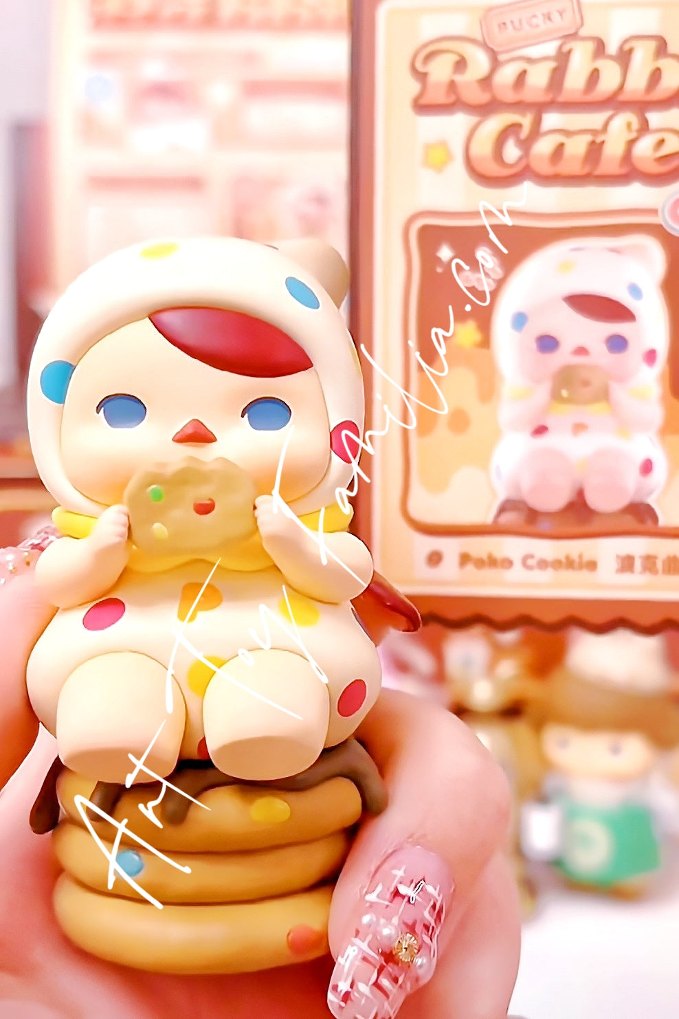 Popmart Pucky Rabbit Cafe Series Poko Cookie