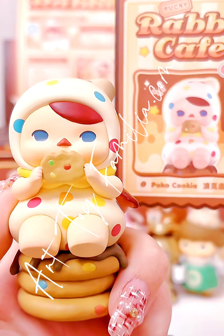 Popmart Pucky Rabbit Cafe Series Poko Cookie