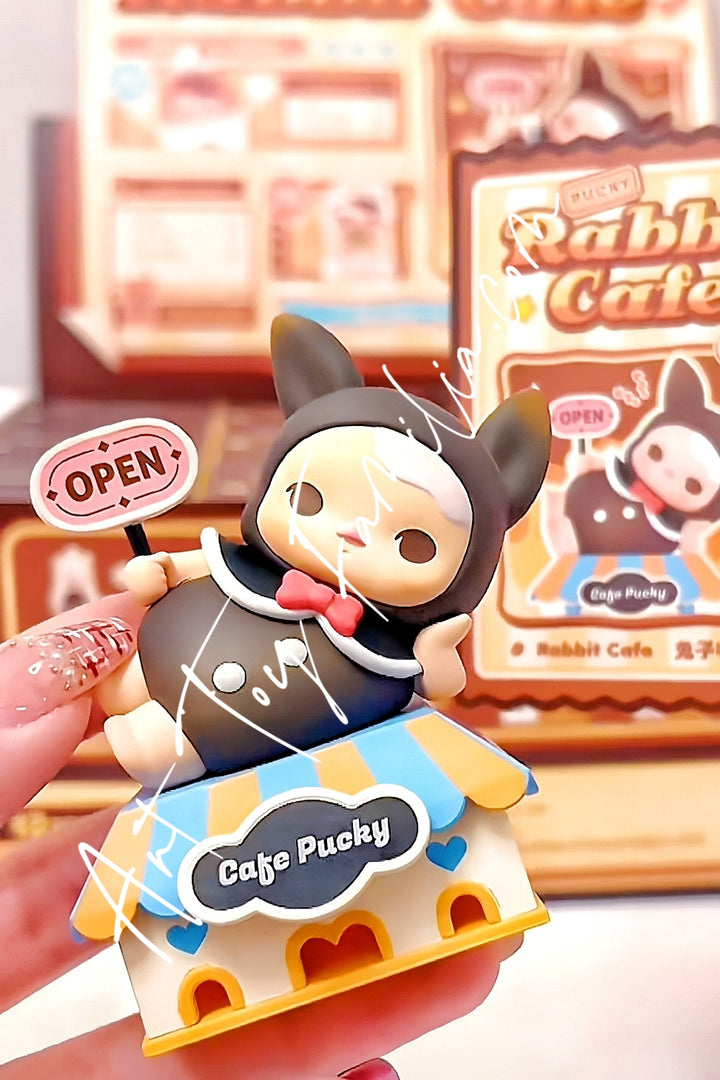 Popmart Pucky Rabbit Cafe Series Rabbit Cafe