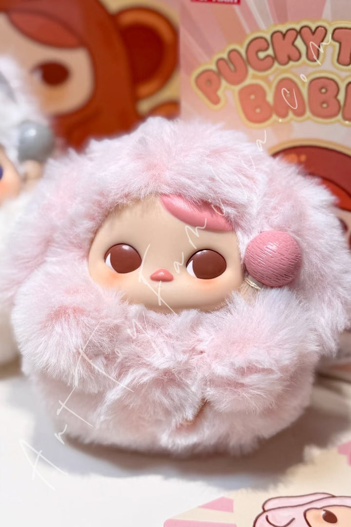 POP MART - Pucky Tap Tap Babies Series Vinyl Plush Pendant - 敲敲系列搪胶毛绒挂件 Fate+1 - 缘分+1