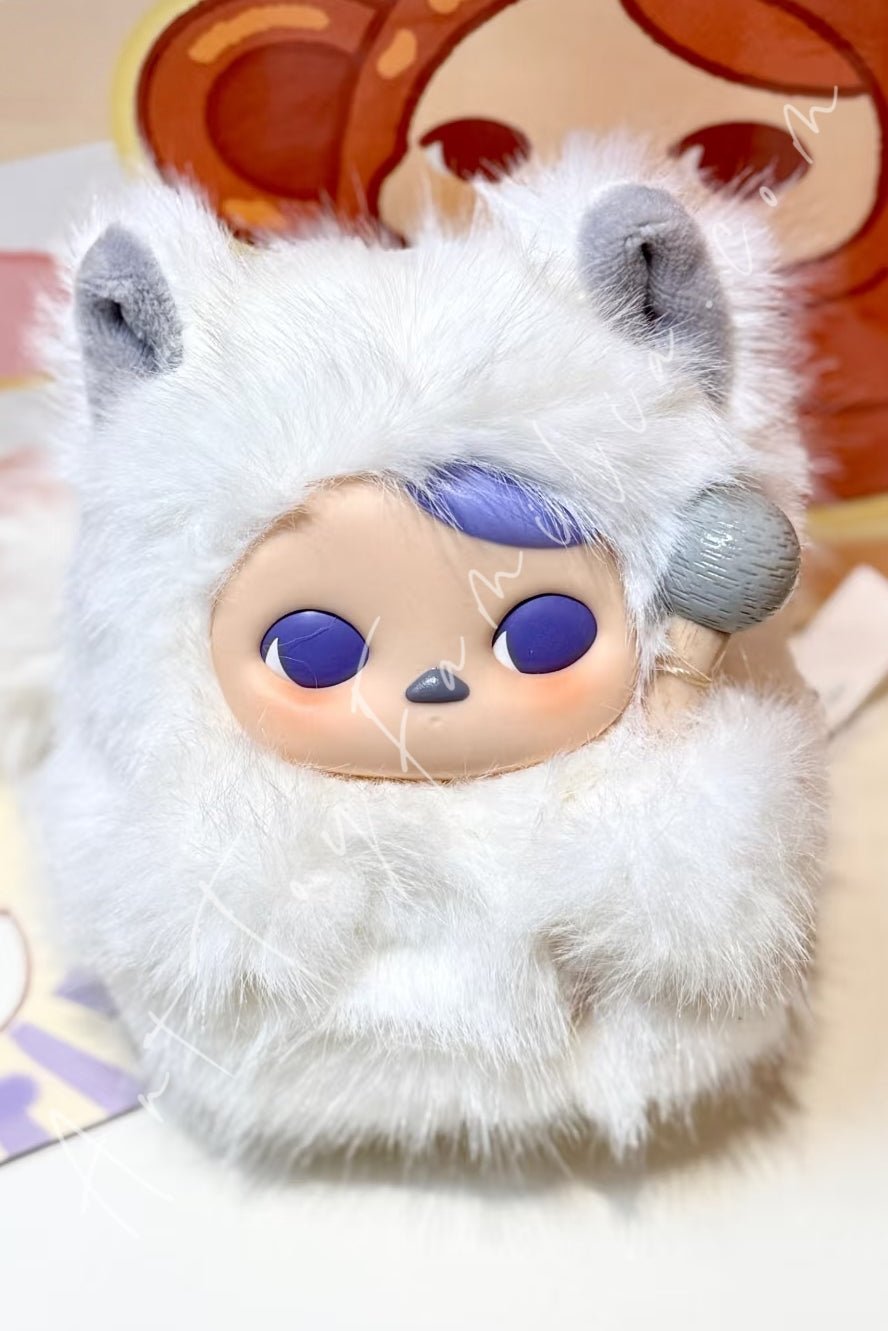 POP MART - Pucky Tap Tap Babies Series Vinyl Plush Pendant - 敲敲系列搪胶毛绒挂件 Luck+1 - 幸运+1