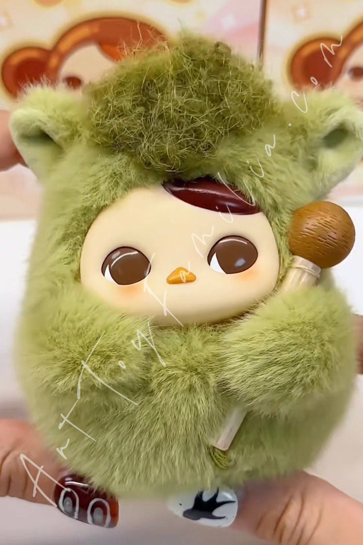 POP MART - Pucky Tap Tap Babies Series Vinyl Plush Pendant - 敲敲系列搪胶毛绒挂件 Success+1(Secret) - 成功+1