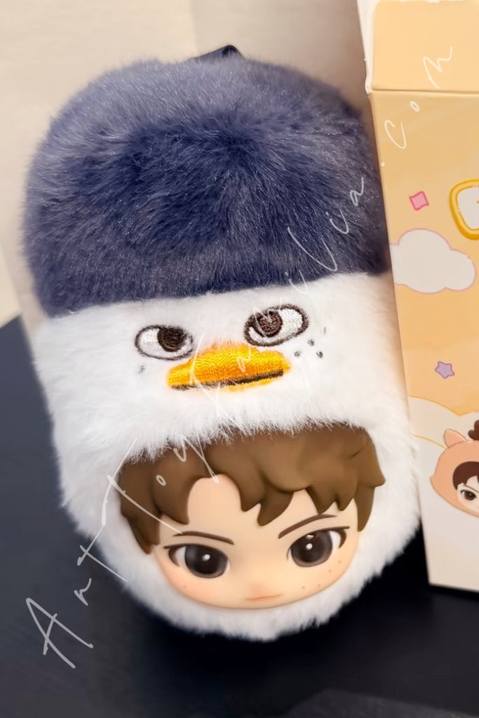 Popmart RIIZE Fluffy Club Series Mini Pouch Keychain Fluffy Ddolbyeong-Sohee