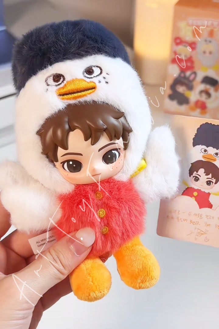 Popmart RIIZE Fluffy Club Series Vinyl Plush Doll Pendant Fluffy Ddolbyeong-Sohee