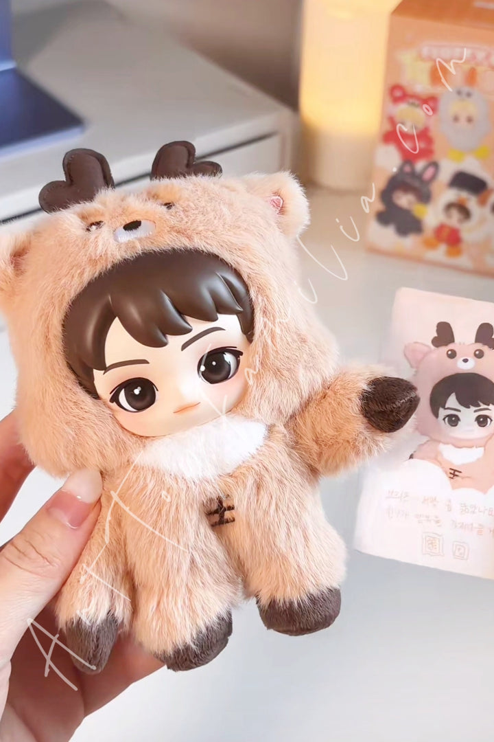Popmart RIIZE Fluffy Club Series Vinyl Plush Doll Pendant Fluffy Urakbam-Sungchan