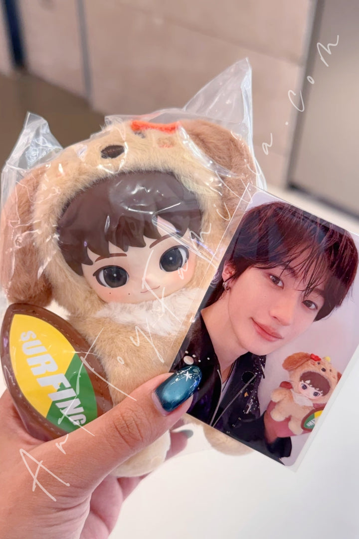 Popmart RIIZE Fluffy Club Series Vinyl Plush Doll Pendant Summer Meongryongie-Anton