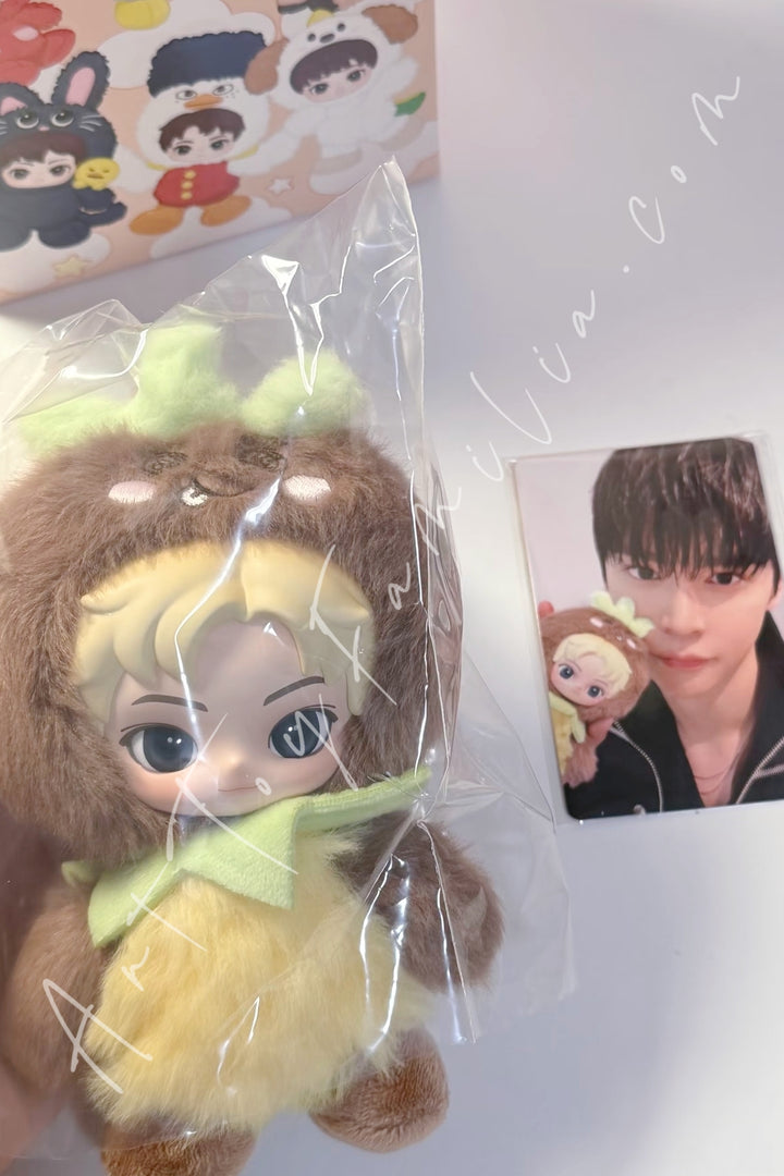 Popmart RIIZE Fluffy Club Series Vinyl Plush Doll Pendant Summer Songyongdoli-Eunseok