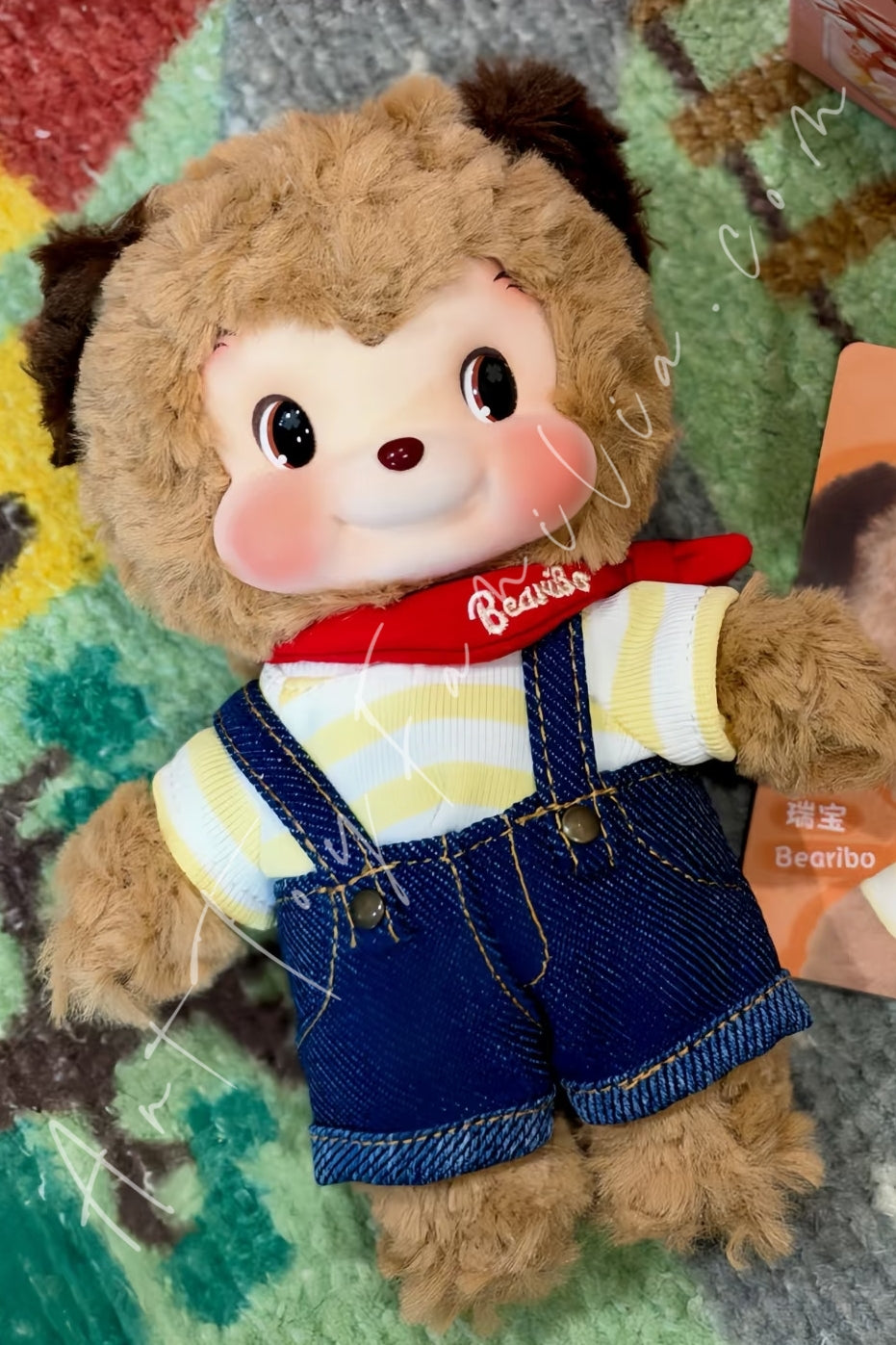 Popmart RiboDiary Forest Gathering Day Series Plush Doll Pendant Blind Box Bearibo