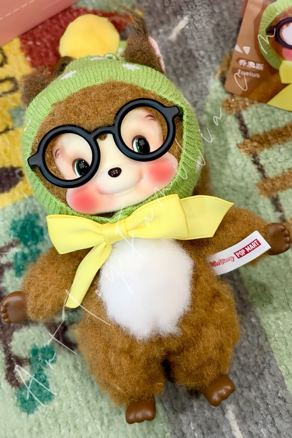 Popmart RiboDiary Forest Gathering Day Series Plush Doll Pendant Blind Box Joeius