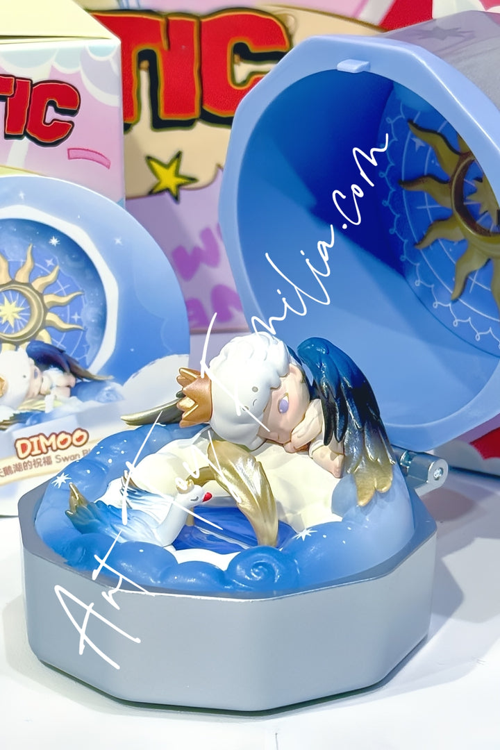 Popmart Romantic Ring Box Series 4 Dimoo Swan Blessings