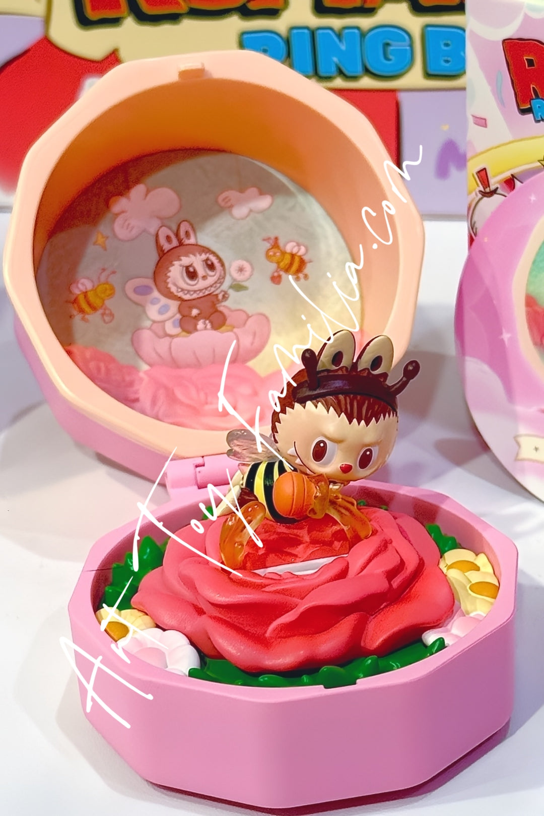 Popmart Romantic Ring Box Series 4 Labubu Just For You