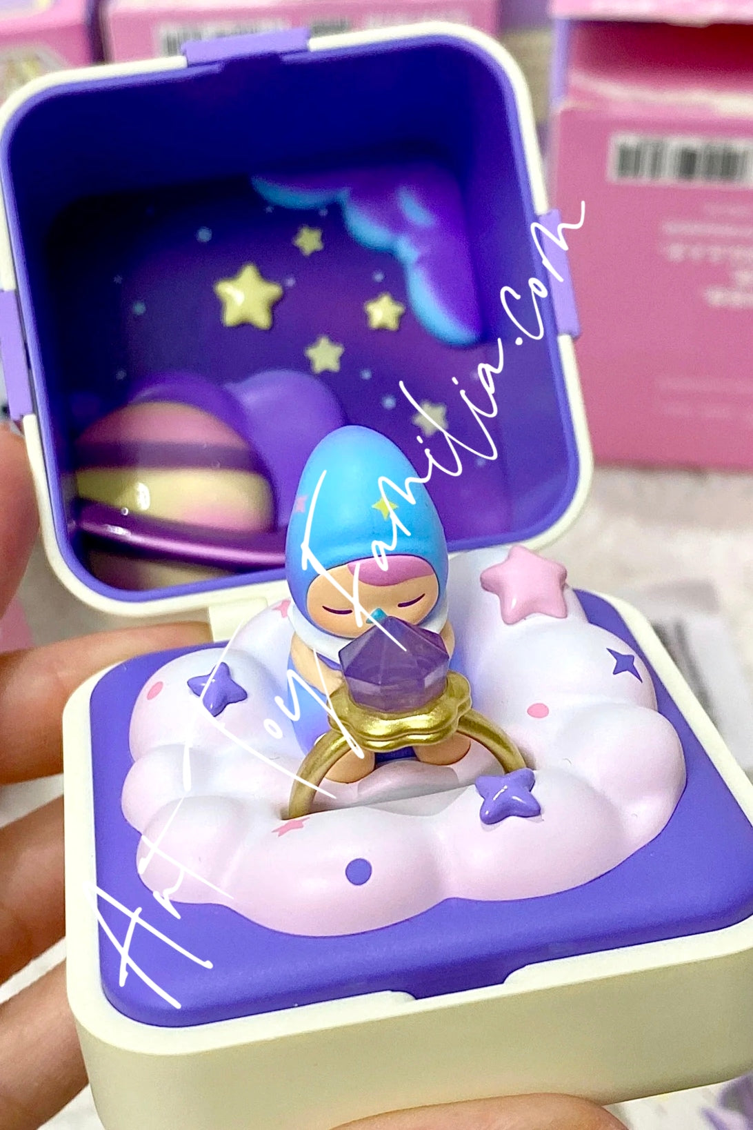 Popmart Romantic Ring Box Series Pucky
