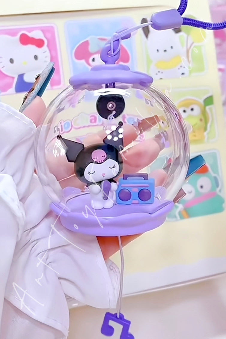 Popmart Sanrio Characters Sweet Drean Bubble House Series Kuromi