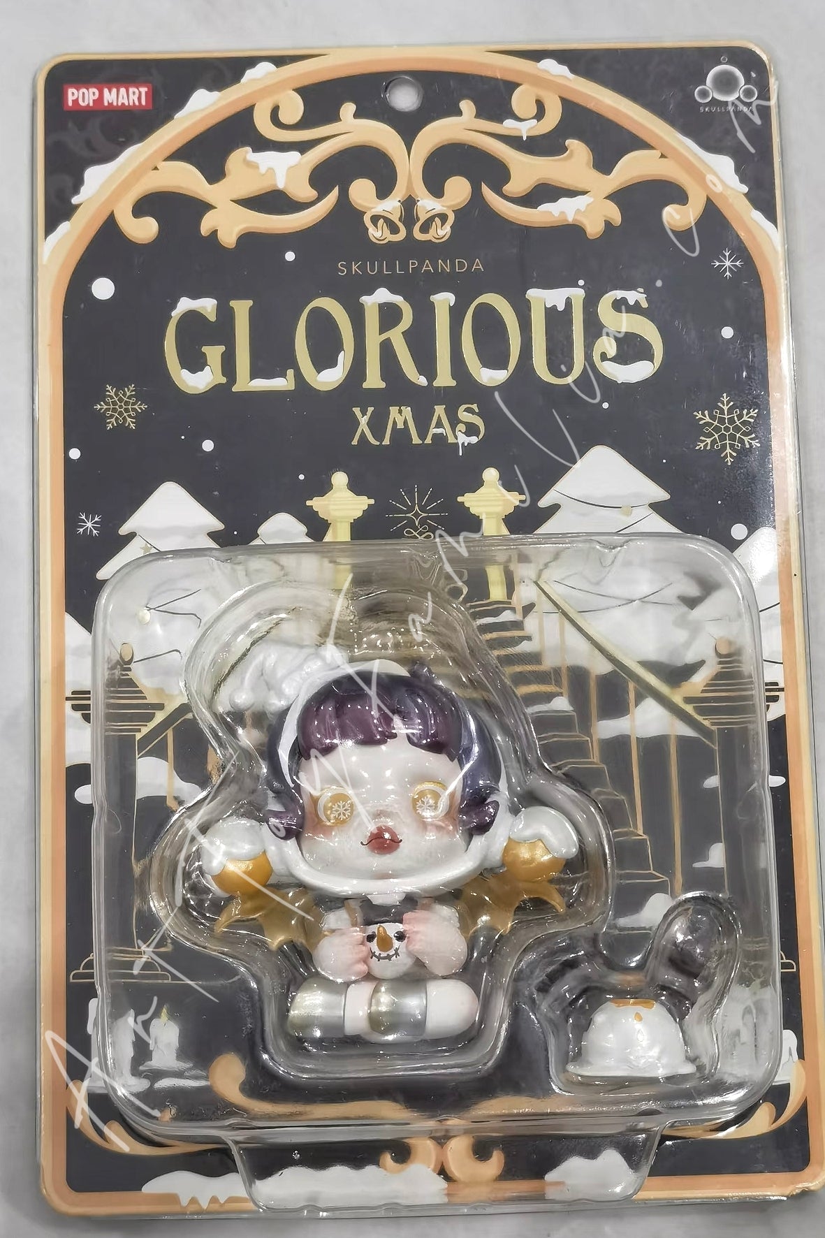 Skullpanda Glorious Xmas Figurine - 璀璨圣诞吊卡 – Art Toy Familia