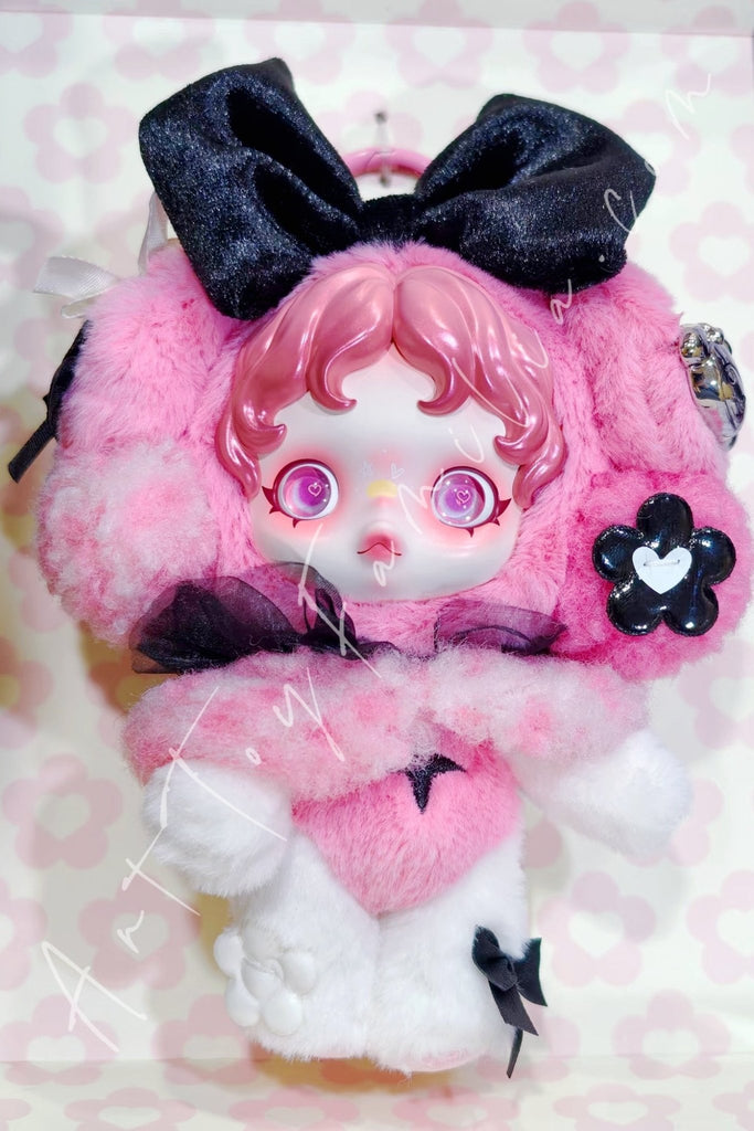 Skullpanda × My Melody Plush Pendant | POP MART – Art Toy Familia