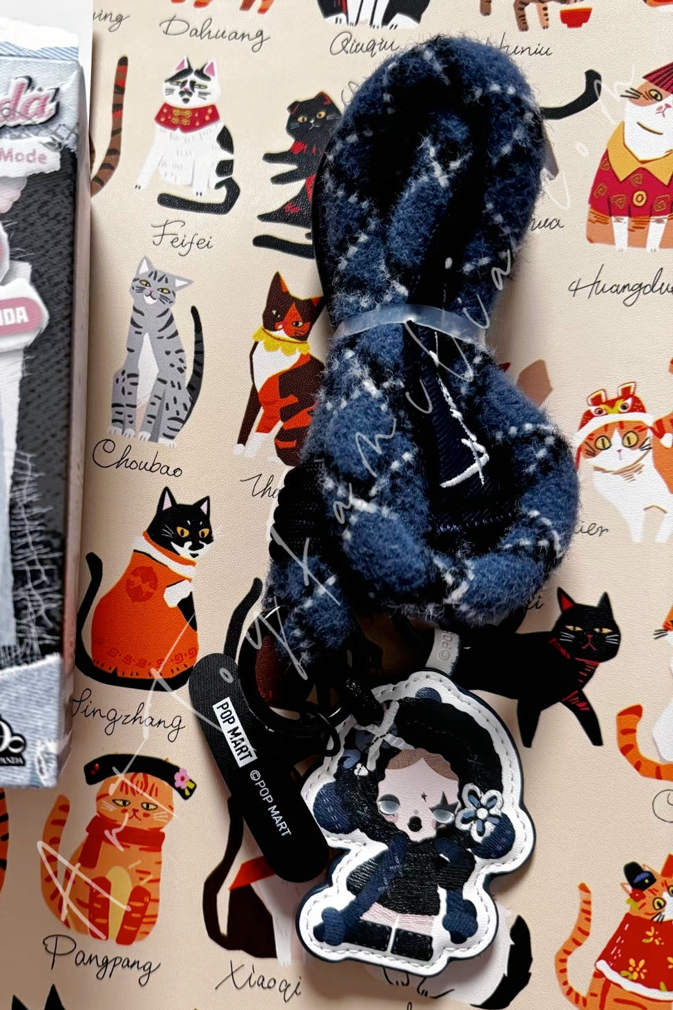 Popmart θ Skullpanda Off Mode Series Phone Lanyard Low Battery(Secret)